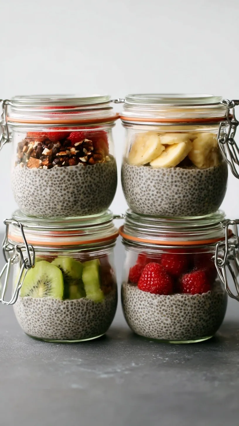 Transform Mornings: Easy & Nutritious Meal Prep Chia Pudding